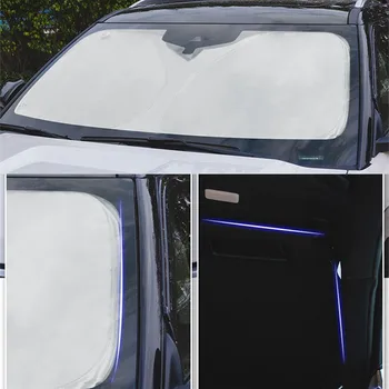Araba Manyetik Pencere Güneşlik Perde Toyota Land Cruiser 300 2022 İçin LC300 Aksesuarları