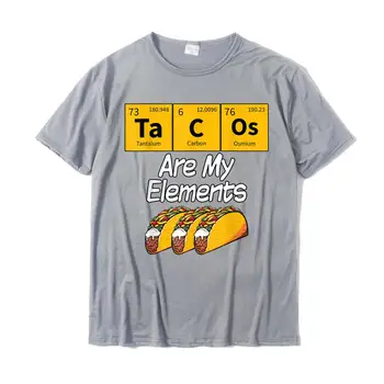 Taco Komik Kimya Meme Alıntı Periyodik Tablo Bilim Hediye T-Shirt Marka Erkek T Shirt pamuklu üst giyim Gömlek Sokak 0