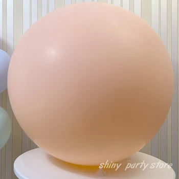 18/36 inç Büyük Macaron Balonlar Toptan Kalınlaşmış Lateks Helyum Balon Yeni Yıl Noel Doğum Günü Düğün Şenlikli Dekorasyon 1