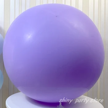 18/36 inç Büyük Macaron Balonlar Toptan Kalınlaşmış Lateks Helyum Balon Yeni Yıl Noel Doğum Günü Düğün Şenlikli Dekorasyon 2