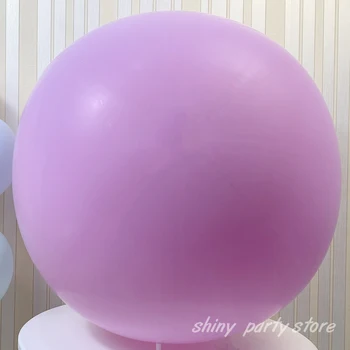 18/36 inç Büyük Macaron Balonlar Toptan Kalınlaşmış Lateks Helyum Balon Yeni Yıl Noel Doğum Günü Düğün Şenlikli Dekorasyon 5