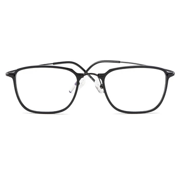 Gmei Optik Ultralight Beta Titanyum Esnek Gözlük Çerçevesi Erkekler Kare Reçete Gözlük Miyopi gözlük çerçeveleri M19003 3