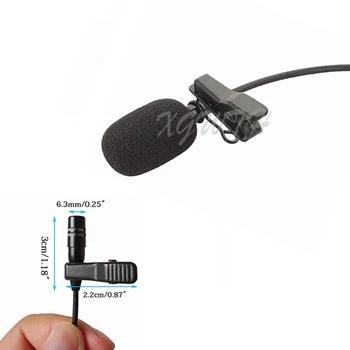 Yaka Yaka Mikrofonu Kardioid Klip Mic Sennheiser EW G1 G2 G3 Kablosuz Bodypack Verici Sistemi 3.5 mm Kilitlenebilir