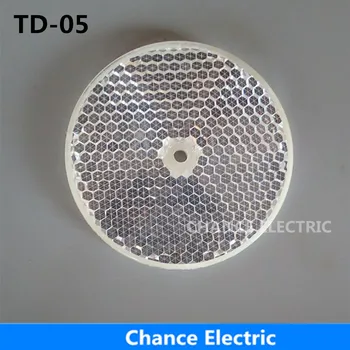 CHUX TD-05 Dairesel Speküler Reflektör Plakası TD retroreflektif 80*8mm fotoelektrik sensör anahtarı