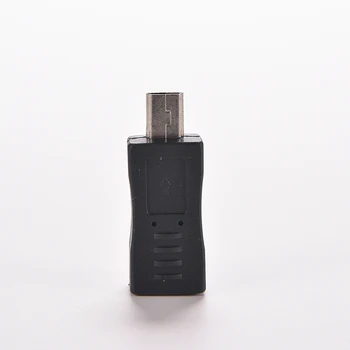 Yeni mikro USB Dişi Mini USB Erkek Adaptör Konnektör Dönüştürücü Adaptör Cep Telefonları için MP3