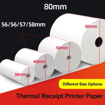 Termal Kağıt 58mm 80mm Kağıt Termal Makbuz Yazıcı pos makbuz yazıcısı