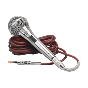 1 ADET Profesyonel Mikrofon Karaoke Kayıt Stüdyosu Dinamik Kapsül Ev Sineması İçin Broatcast bateri seti Enstrüman Mikser