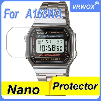Nano patlamaya dayanıklı Ekran Koruyucu Casio G-Şok A158WA A159W A159WA A159WAD - 1 A168WEC A168WA - 1W PET koruyucu film 1