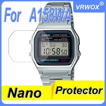 Nano patlamaya dayanıklı Ekran Koruyucu Casio G-Şok A158WA A159W A159WA A159WAD - 1 A168WEC A168WA - 1W PET koruyucu film 5