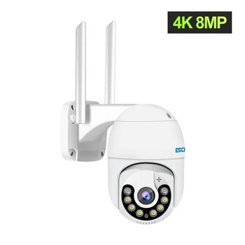 ESCAM QF800 4K HD 8MP ICSEE APP Tam Renkli Kablosuz PTZ IP Dome Kamera AI İnsansı Hareket Algılama İnterkom CCTV bebek izleme monitörü 3