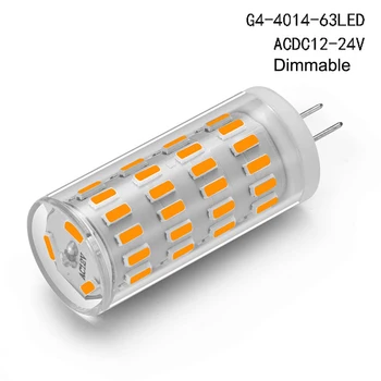 Kısılabilir Mini G4 G9 E14 BA15S LED Lamba 5W Ampul AC DC 12V 24V Mum ışıkları Yerine 50W Halojen Avize Spot