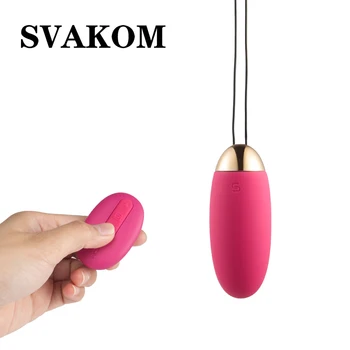 YENİ Kadın seks oyuncak mastürbasyon cihazı SVAKOM Ava eğlenceli atlama yumurta şarj frekans dönüşüm uzaktan kumanda yetişkin malzemeleri