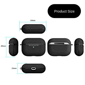 Kılıf Apple Airpods için 2/3 Kapak Lüks Ultra ince Kablosuz Kulaklık Kapak AirPods için 3 Pro 2 1 Kapak Hava Bakla Pro Kabuk 0