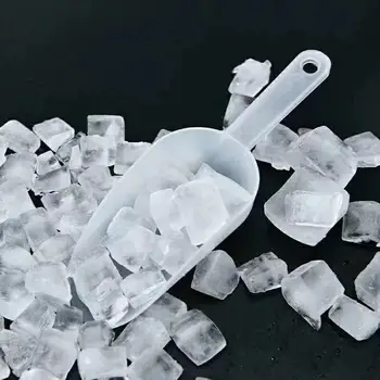 3 adet Buzlu Plastik Buz Kepçe Şeker Şeker Kepçe Pişirme Kapları Un Kepçe Süpermarket Tahıl Gıda Kepçe