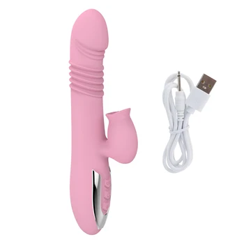 Klitoral Yalama Vibratör G Spot Yapay Penis Tavşan Vibratör Su Geçirmez Klitoris Stimülatörü 7 Desenler Seks kadınlar için oyuncaklar Çiftler