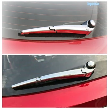 Lapetus Arka Arkasında Cam cam sileceği Memesi Dekorasyon krom çerçeve Trim 3 Parça Parlak Renk İçin Fit MG ZS 2018-2022 3