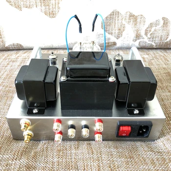 Lyele Ses Fu32 vakumlu tüp amplifikatör Dıy Kiti Hıfı Sınıf A ses amplifikatörü Tek Uçlu Ev Amp Üç aşamalı Denge 3.5 w + 3.5 w 2