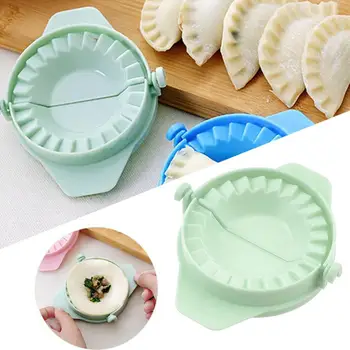 Mutfak Hamur Kalıpları Plastik Hamur Basın Dumpling Pie Mantı Kalıp Pişirme Pasta Çin Gıda Jiaozi Maker 0