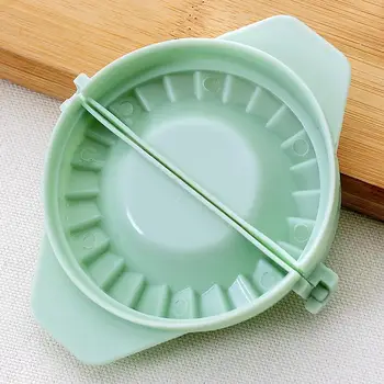 Mutfak Hamur Kalıpları Plastik Hamur Basın Dumpling Pie Mantı Kalıp Pişirme Pasta Çin Gıda Jiaozi Maker 1