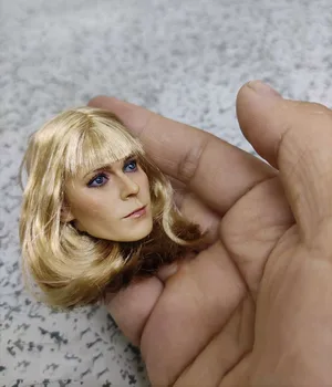 Stokta 1/6 Ölçekli Kadın Figürü Aksesuar Tony Kız Arkadaşı Biber Potts Başkanı Şekillendirici Gwyneth Paltrow Oyma Kaplama Saç Modeli