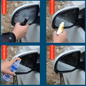 100ML Araba Pencere Su Geçirmez Anti-yağmur Hidrofobik Kaplama Ön Cam Ön Cam Ayna Cam Koruyucu Sprey