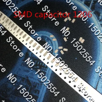 20 ADET / GRUP SMD seramik kondansatör 1206 152J 500V NPO COG 5% yüksek frekans 1.5 NF / 500V 3216