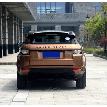 Land Rover Range Evoque için arka çatı spoileri 2010-Yüksek Kaliteli ABS Malzeme Astar Renk Arka Spoiler Araba Üst Kanat