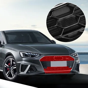 Ön İzgara cibinlik Tarama Mesh Koruyucu Kapak Kiti Aksesuarları için Fit Audi A4 B9 2020 2021 2022