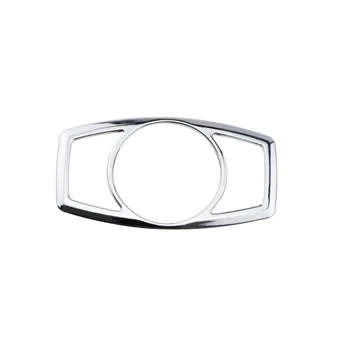 Ford Focus MONDEO KUGA için Kenar Krom Ön sis Başkanı ışık lambası Ayarlamak anahtarı düğmesi kontrol kapağı Trim garnitür çerçeve 2