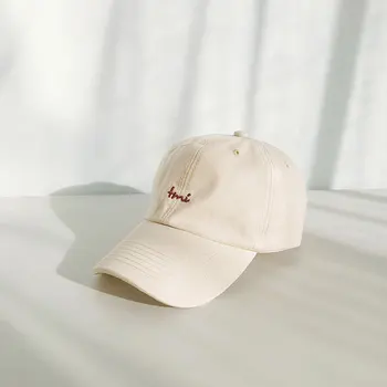 2022 Yaz Küçük Harf beyzbol şapkası Unisex Rahat Açık Ayarlanabilir Şapka Kpop Pamuk Nakış Çoklu Renk Kap Streetwear