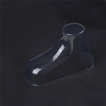 20 Adet / grup Plastik Şeffaf Ayak Modeli Çorap Kalıpları Macun Bebek Fondan Patik Kalıp Ekstrüzyon Ekran Hediye Ayakkabı Ambalaj 9 cm