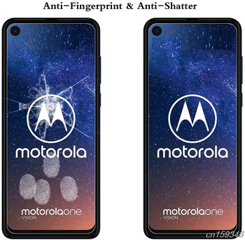 Temperli Cam Motorola Moto Bir Fusion Plus / G Hızlı Ekran Koruyucu Moto E6s / E 2020 Koruyucu Cam Filmi 5