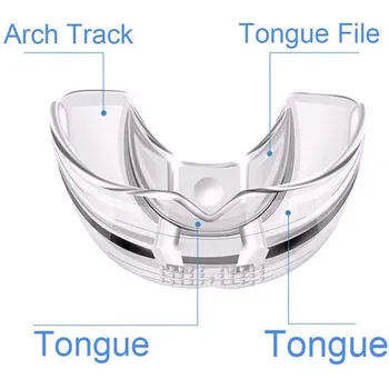 Üç Aşamalı Görünmez Parantez Diş Ortodonti Hizalayıcı Düzleştirici Şeffaf Parantez Diş Koruma Hizalama Tutucu Kutusu