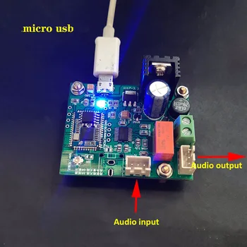Kaısaya QCC5125 Bluetooth 5.1 ses alma modülü PCM5102A Çözme Modülü DAC kurulu LDAC APTX