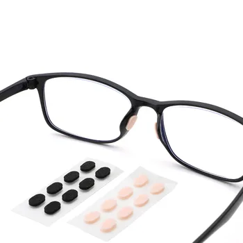4 Çift kaymaz Yumuşak Köpük burunluklar Gözlük Gözlük Çerçevesi Sopa Burun Pedi Gözlük Aksesuarları Unisex Boyutu Erkekler Kadınlar İçin 3