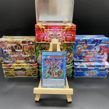 40 + 2 ADET Anime Yugioh Nadir Flash Kartlar Yu Gi Oh Oyun Kağıt Kartları Çocuk Oyuncakları Kız Erkek Toplama Kartları noel hediyesi Yu Gi OhCards