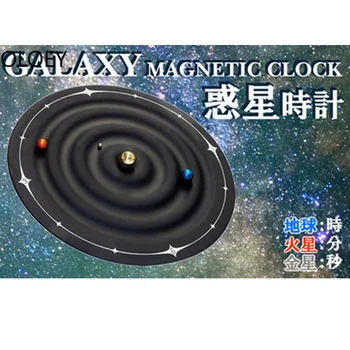 Manyetik duvar saati Yıldız Ev Dekor Sessiz Kavramsal Gezegen Galaxy duvar saati s Oturma Odası Yatak Odası Yaratıcı Reloj De Pared 2020 2