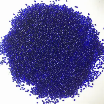 Drop Shipping 50g 2-5mm K5 Kobalt Mavi Cam Çakıl Sır Taş Kaya Lehçe Akvaryum Numune Kuvars Kristalleri