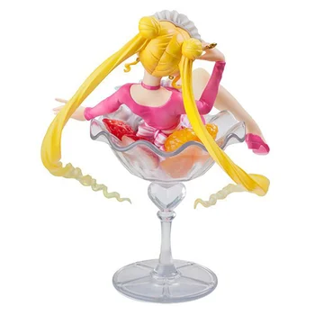 Bitiş şarkısı Senshi Sailor Moon Tsukino Usagi Şeker PVC Sevimli Seksi Kız Anime Figürü Oyuncak Hentai Modeli Bebek Yetişkin Koleksiyonu Hediye