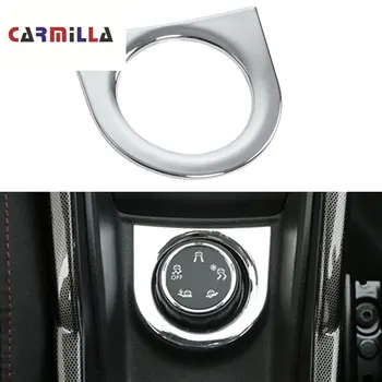 Carmilla ABS Krom Daha Fazla Trafik Adapte Modu Arama Dekoratif Daire Araba Sticker Peugeot 2008 -2019 İçin 5