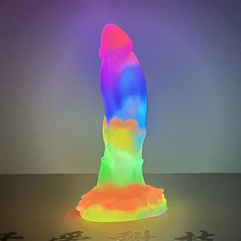 FAAK Yeni Ejderha Yapay Penis Vantuz Düğüm Küçük Köpek Penis Yeni Başlayanlar İçin Vajina Teşvik Silikon Anal Seks Oyuncak Fetiş Ürünleri 5