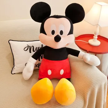 35/50/75cm Büyük Boy Disney Peluş Mickey Mouse Minnie Peluş Bebek Hayvan Doldurulmuş Oyuncaklar Doğum Günü noel hediyesi Çocuklar İçin