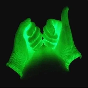 Neon doğum günü partisi aydınlık eldiven yeni yıl gece siyah ışık parlayan malzemeleri dekorasyon Glow UV ışık UV temalı patrty