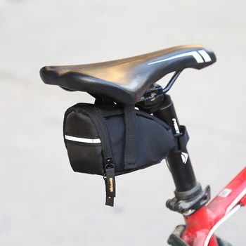 Bisiklet Çantaları 1L Bisiklet Eyer Çantası Narin Tasarım Yağmur Geçirmez MTB Yol Bisikleti Seatpost Arka çanta Bisiklet Ekipmanları