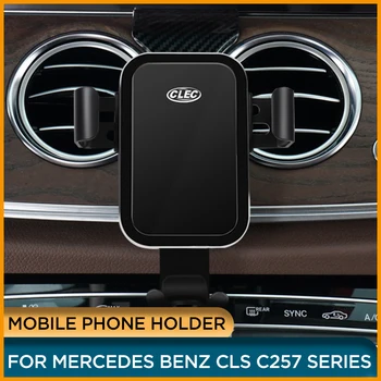 Cep telefon tutucu Braketi Mercedes Benz CLS İçin C257 2021 2020 Araba Hava Firar Araç telefon tutucu Standı Benz CLS İçin C257 2018 2019