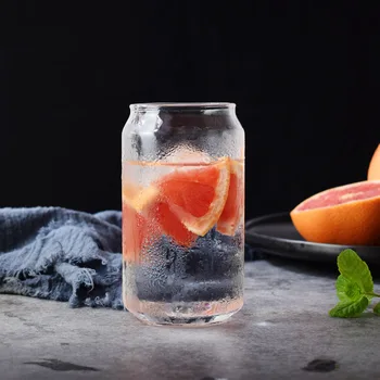 Iskandinav Minimalist Meyve meyve suyu fincanı Japon çay bardağı sütlü içecek Cam bira kupası Isıya dayanıklı ve Yüksek sıcaklık Yaratıcı Fincan