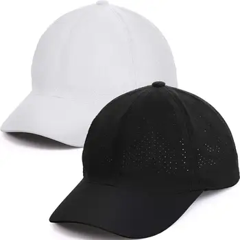 Yaz Hızlı Kuru beyzbol şapkası İnce Nefes Örgü Şapka Egzersiz Tenis Şapka Erkekler Kadınlar Yetişkinler için Açık Spor