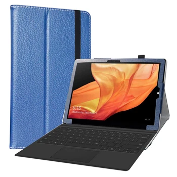 CHUWI UBook X 12 İnç Tablet PC 2 in 1 katlanır stand PU Deri Elastik Kapatma Kapak