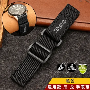 20mm 22mm 24mm sıcak üst Naylon nato saat kayışı Seiko Rolex no. 5 007 serisi spor watchband nato saat kayışı 5