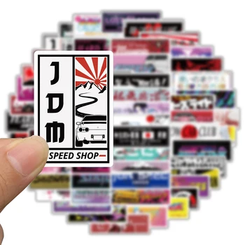 10/30/66 ADET Japonya JDM Yarış Araba Modifikasyonu Graffiti Çıkartmalar DIY Telefon Snowboard Dizüstü Bagaj Buzdolabı Gitar Sticker Çıkartmaları